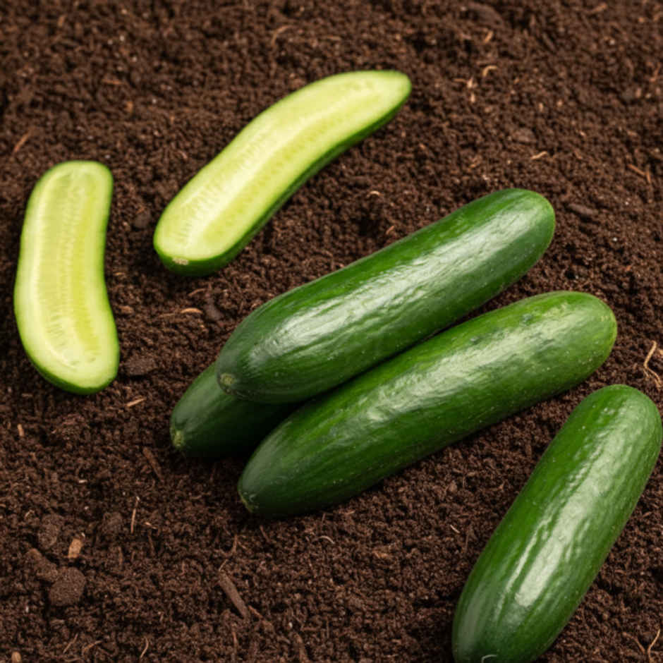 Organically Grown Cucumber English