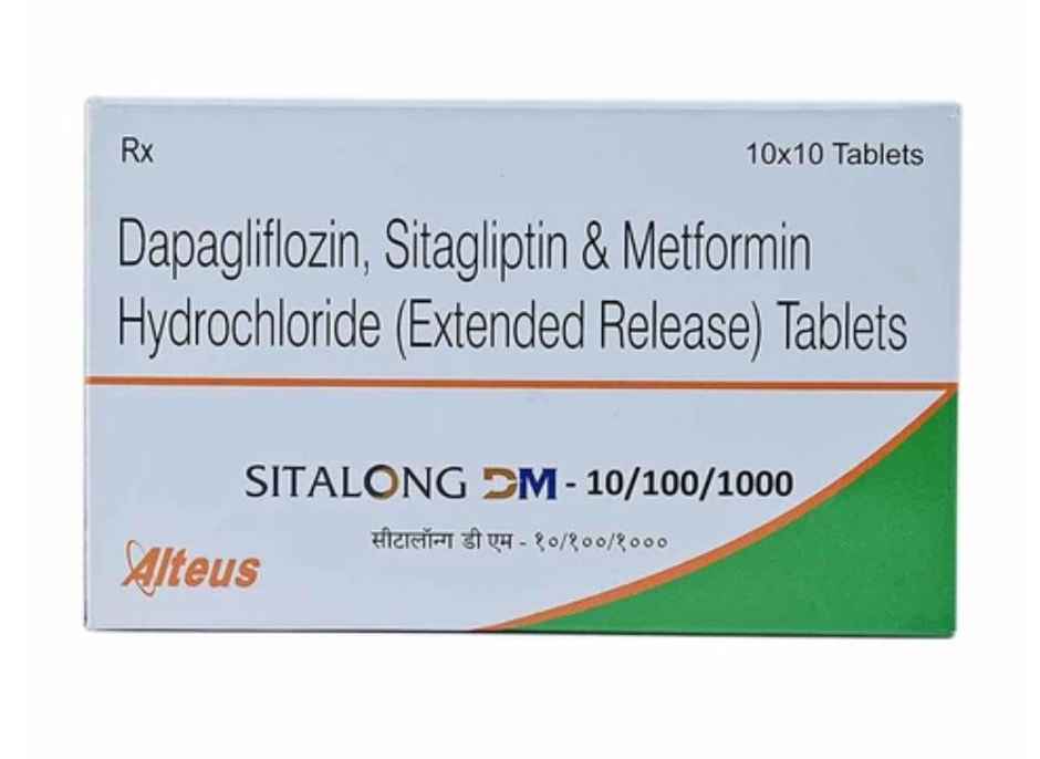 Sitalong DM-10/100/1000 Tablet ER