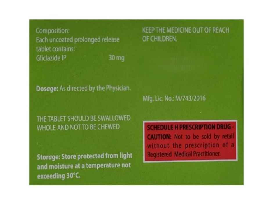 Glizid-MR 30 Tablet PR