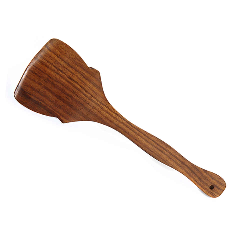 Petals Wooden Spatula - Dosa Palta/Taveta/Turner/Khurpi, 28cm Length