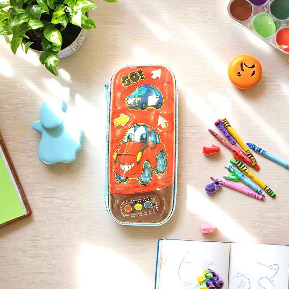 Chrome 6Dx Pencil Pouch - Assorted Colour & Designs