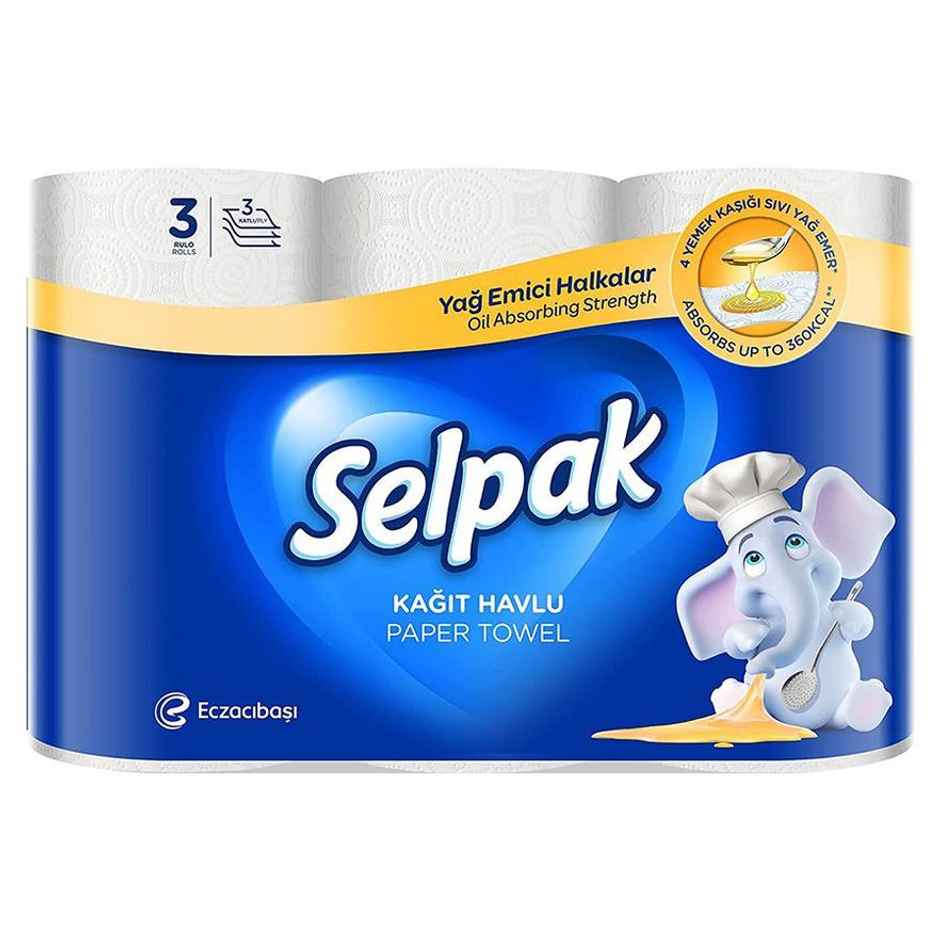 Selpak Calorie Absorb 3 Pack New