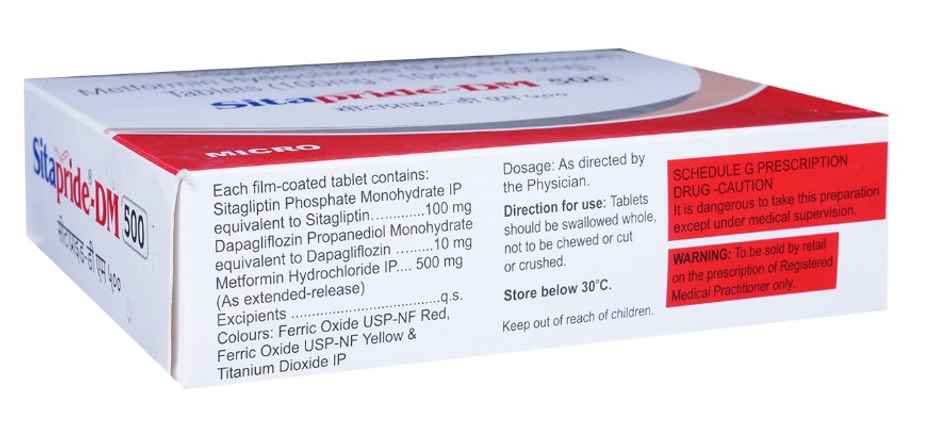 Sitapride-DM 500 Tablet ER