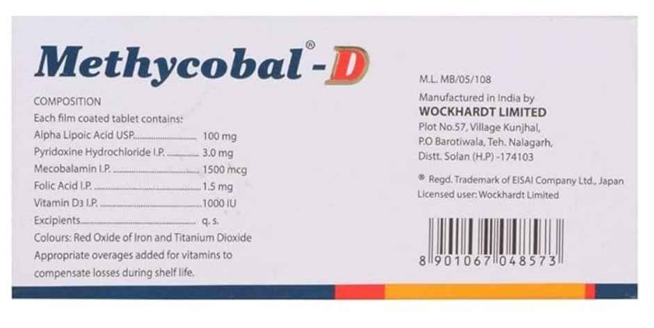 Methycobal D Tablet
