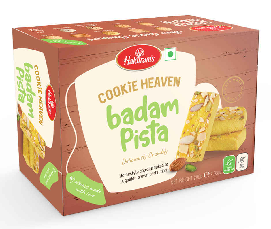 Haldirams Cookie Heaven Badam Pista Cookies