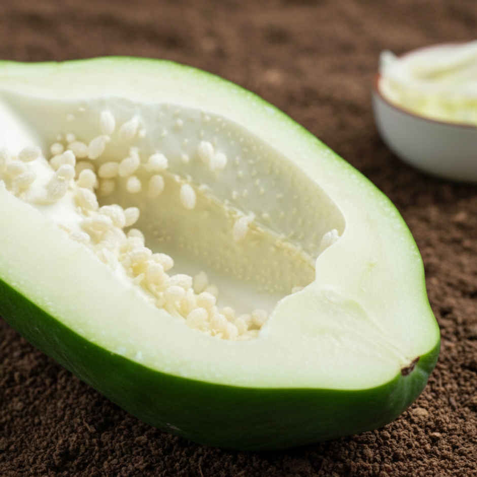 Organically Grown Papaya Raw