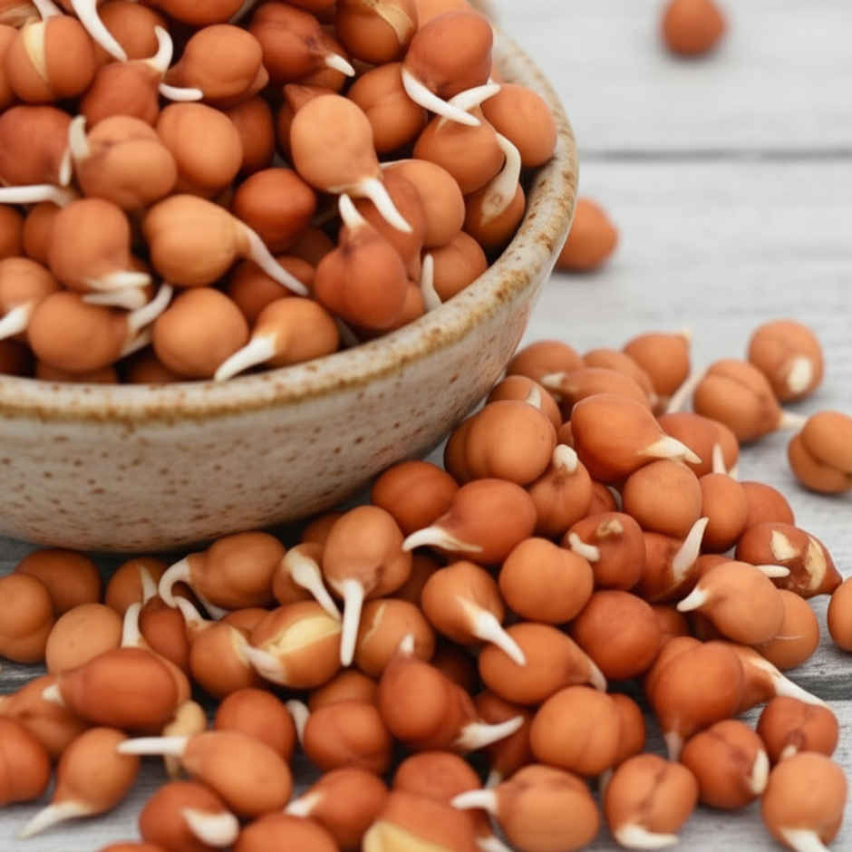 Brown Chana Sprouts