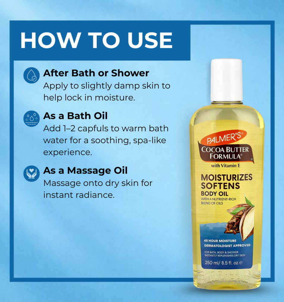 Palmer's Cocoa Butter Formula Moisturizing Body Oil With Vitamin E