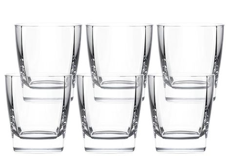 Ocean Plaza Whisky Glass Set | 295 ml | 6 pcs