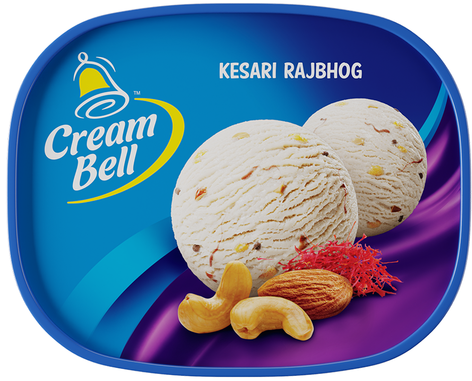 Cream Bell Kesari Rajbhog