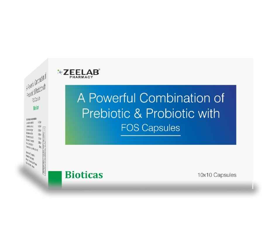 Bioticas Prebiotic and Probiotic Capsule