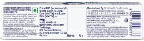 Sensodyne Deep Clean Toothpaste