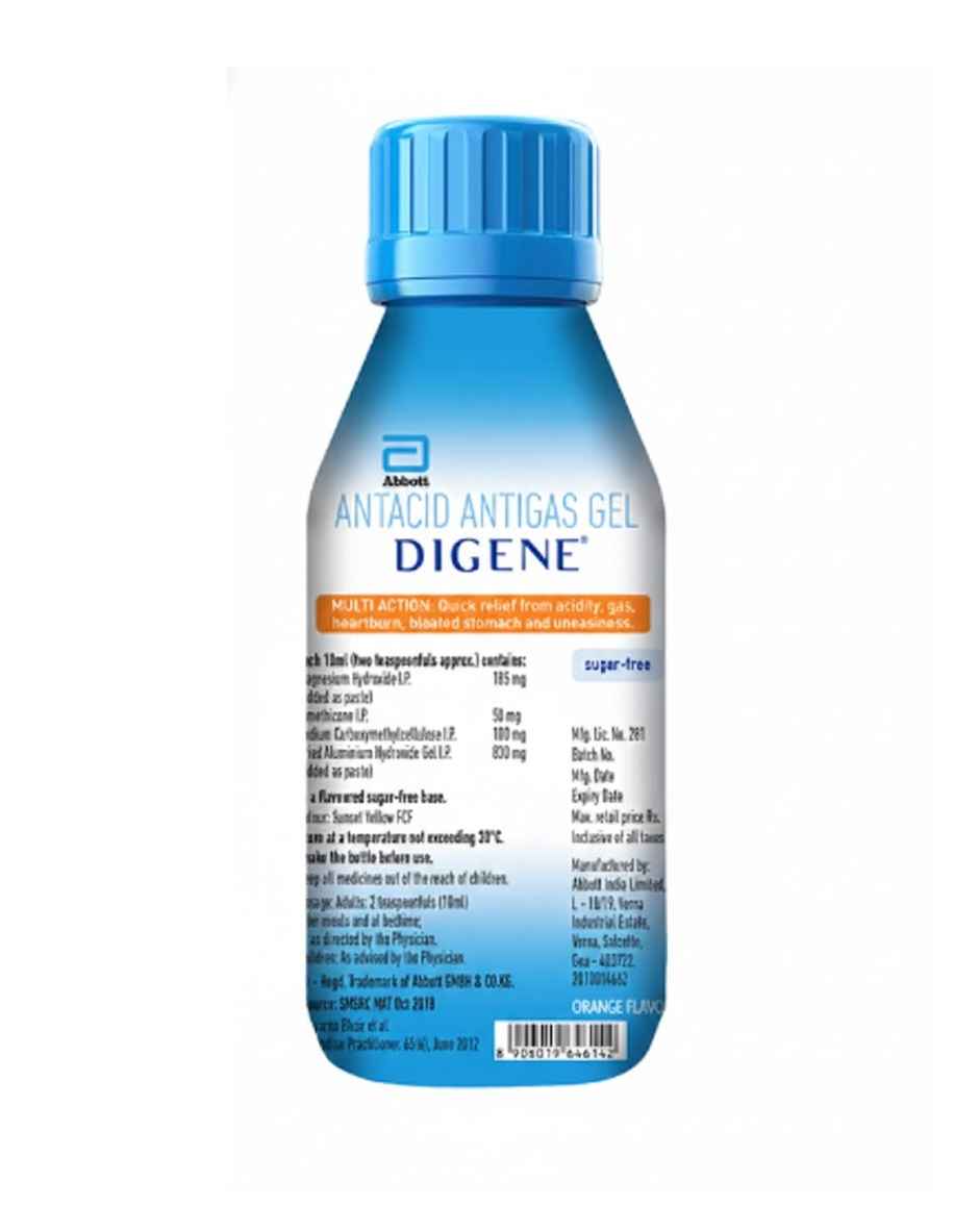 Digene Orange Flavour Gel