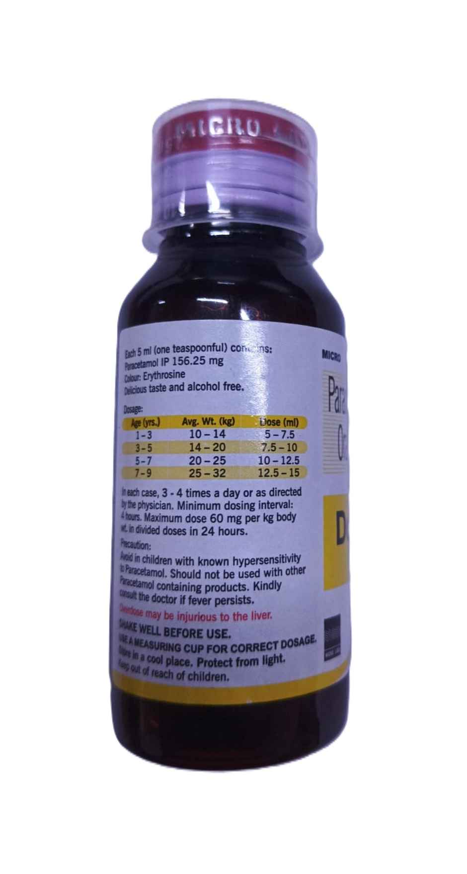 Dolo 156.25mg Suspension