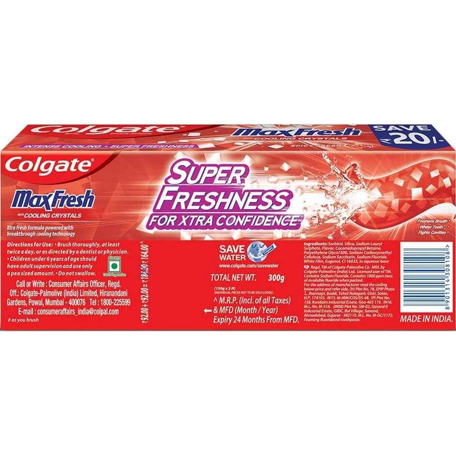 Colgate Max Fresh Cooling Crystals