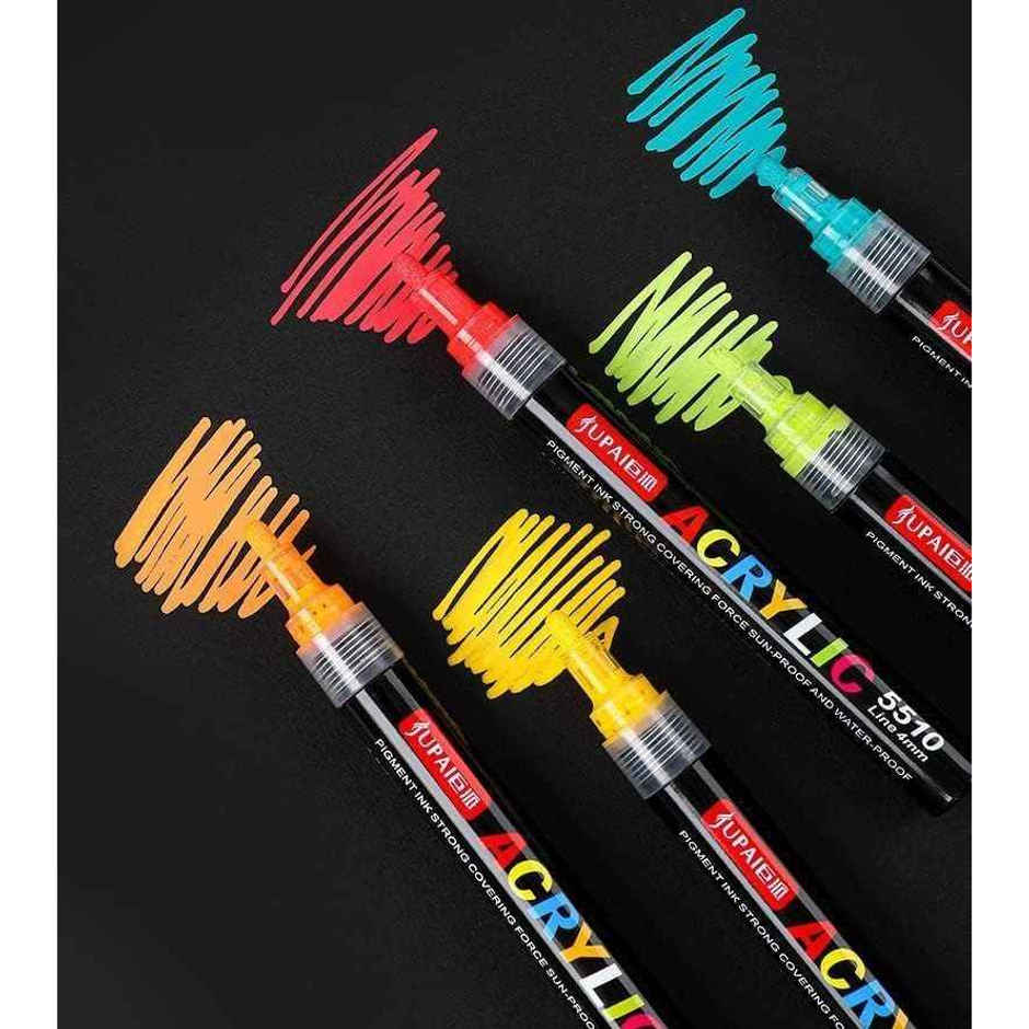 Abk Acrylic Paint Brush | 12 Pcs