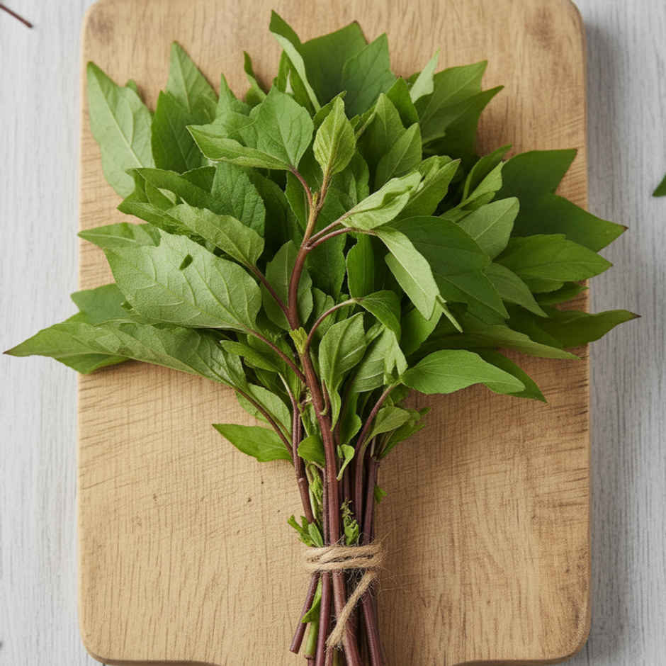 Gongura Leaves - Cleaned, without roots