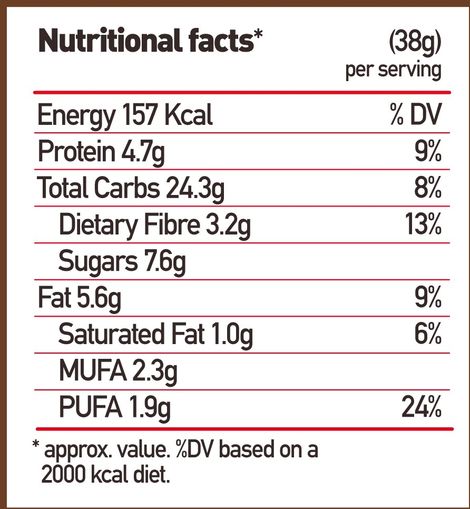 Yoga Bar Energy Bars Chocolate Chunk | High Energy & Nutrition Bars | Pack of 10 x 35g Energy Bars