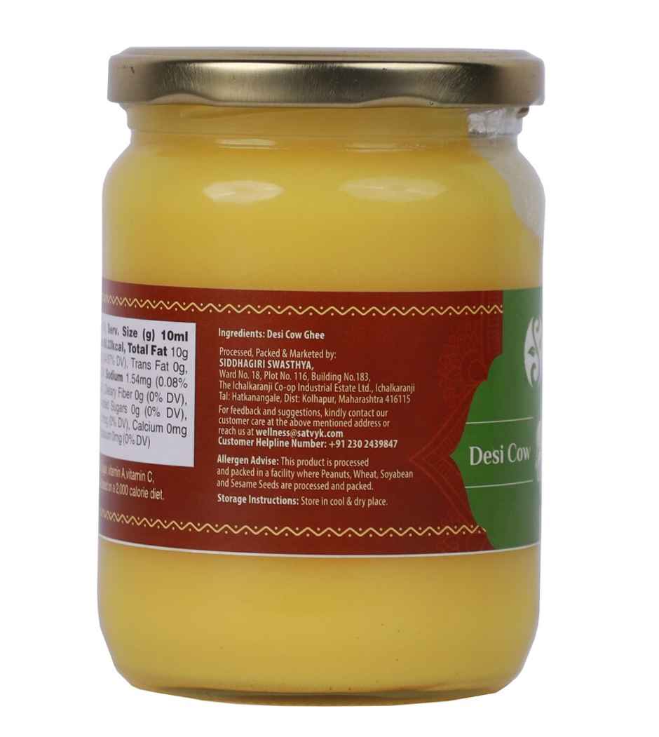Satvyk A2 Gir Cow Bilona Ghee