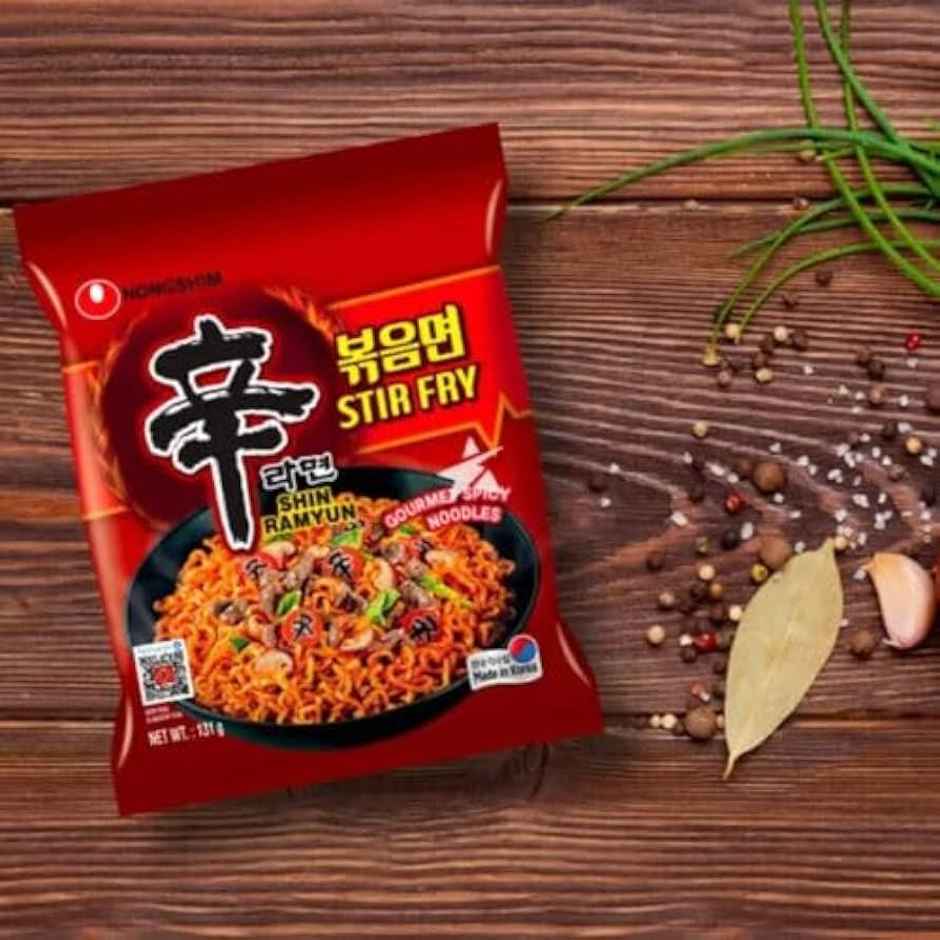 Nongshim Shin Ramyun Stir Fry Chicken Noodles