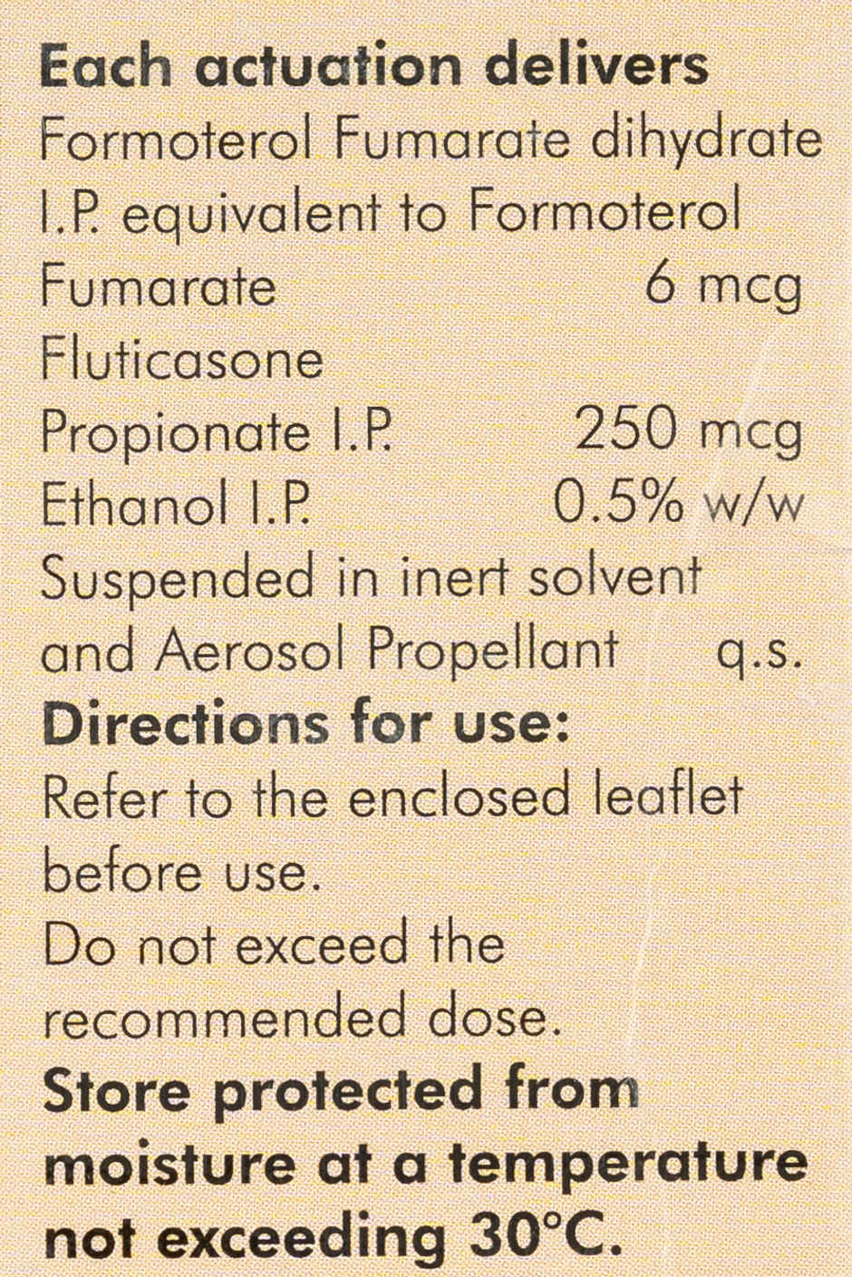 Formoflo 250 Transhaler