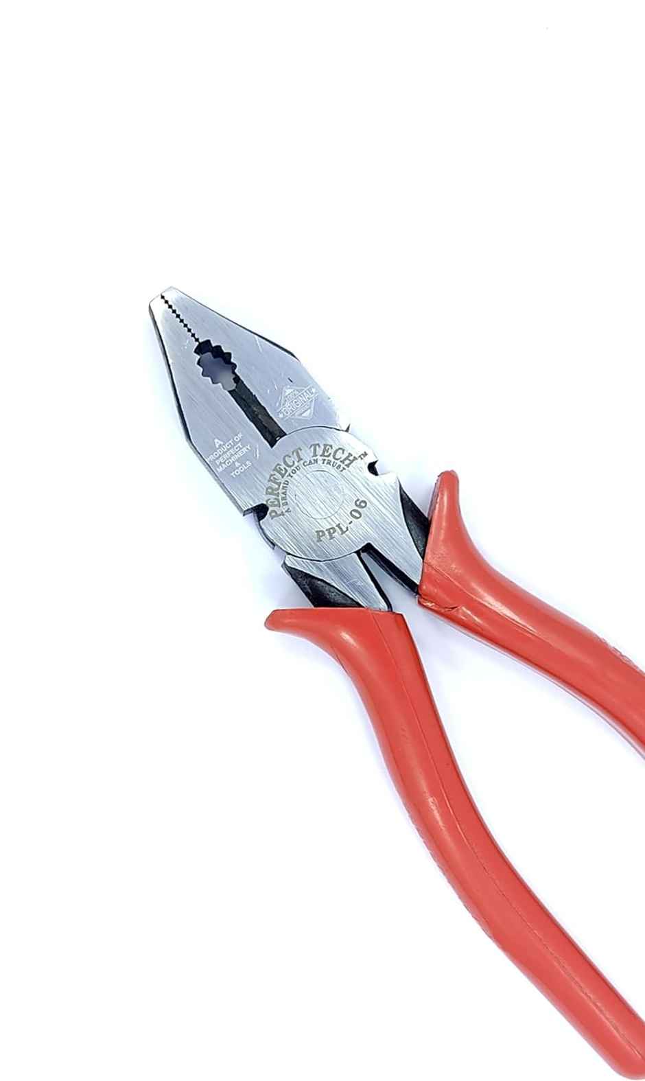 Lumivolt combination Cutting Plier 6 inch - 160 mm Anti-Rust Properties Gripping | Rubber Handle