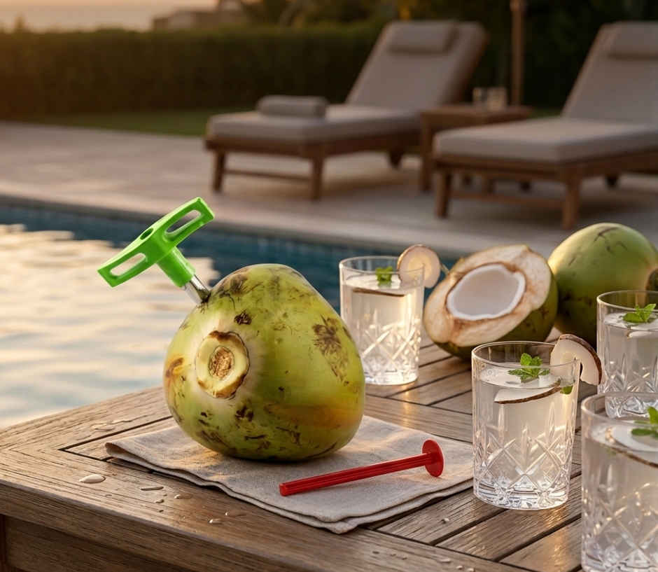 Everest Stainless Steel Coconut Opener