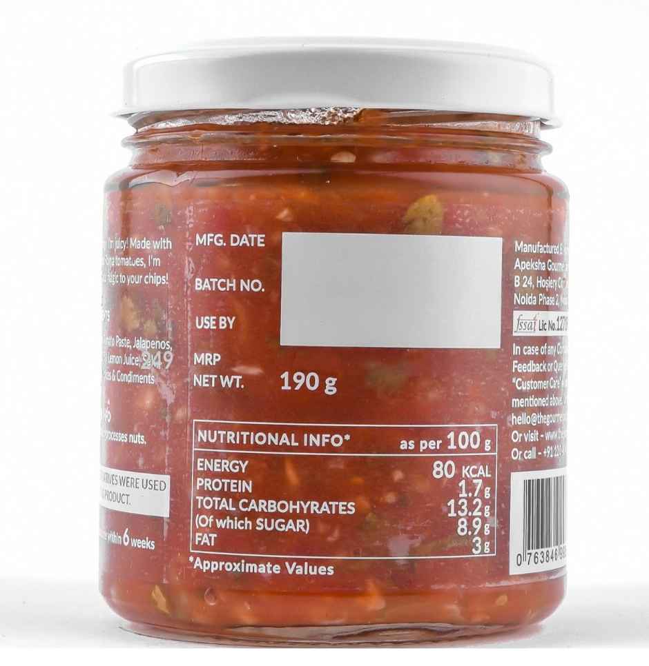 The Gourmet Jar Fresh Tomato Salsa Combo