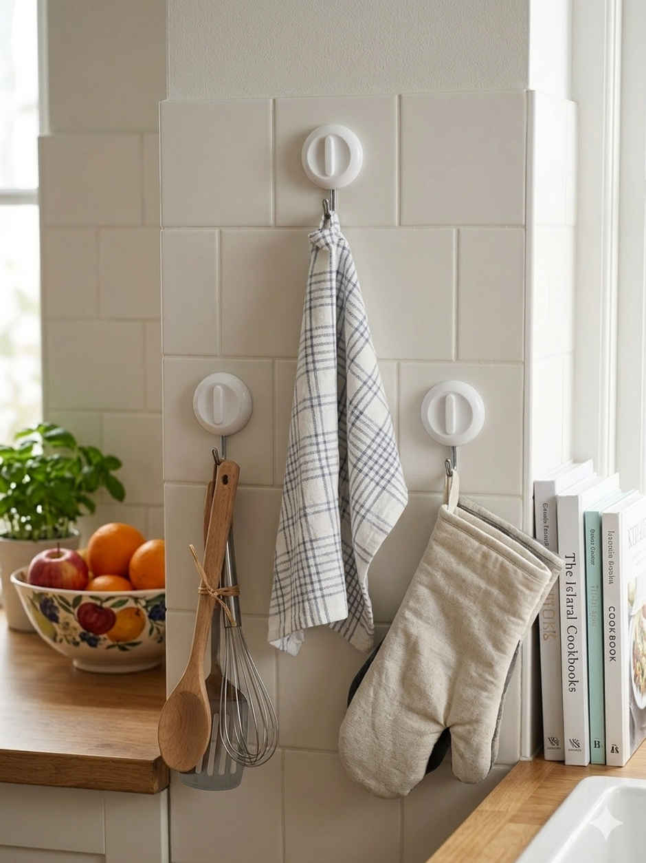 Chrome 2811 Strong Adhensive Wall Hook 3 pc