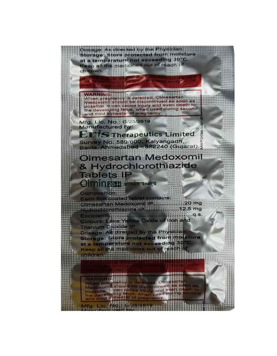 Olmin 20-H Tablet