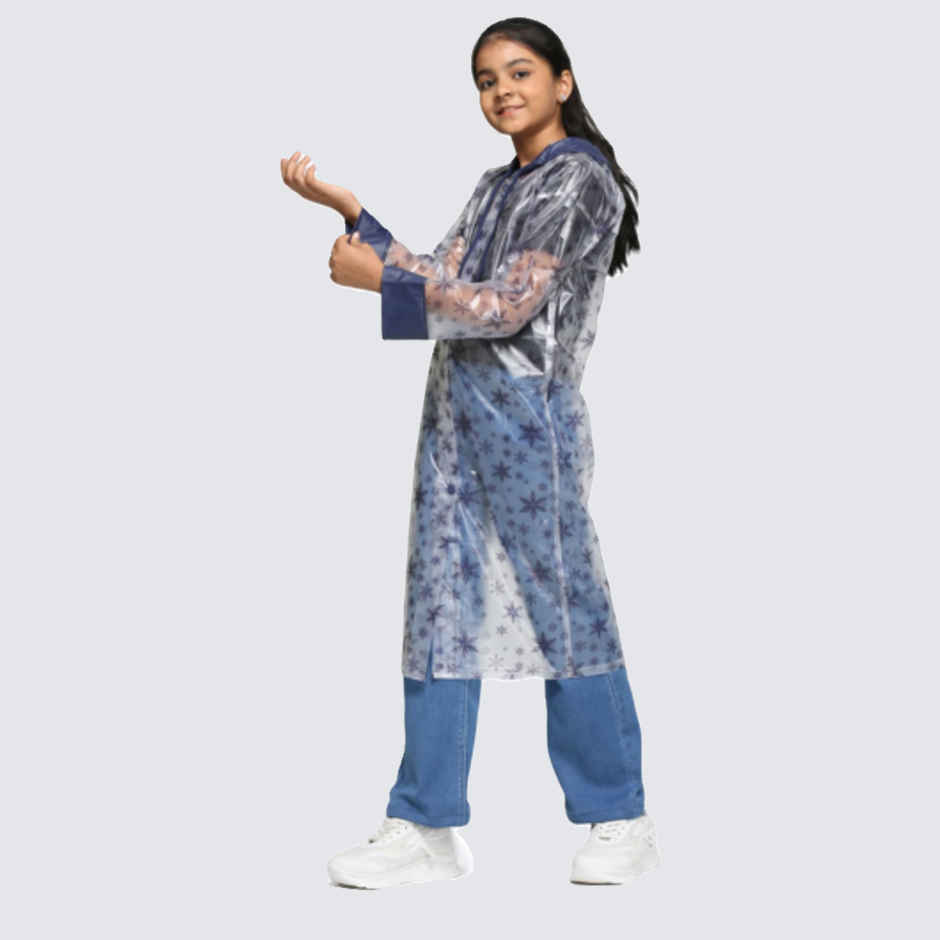 Citizen Kids PVC Series Frozen Printed Long Coat with Zip