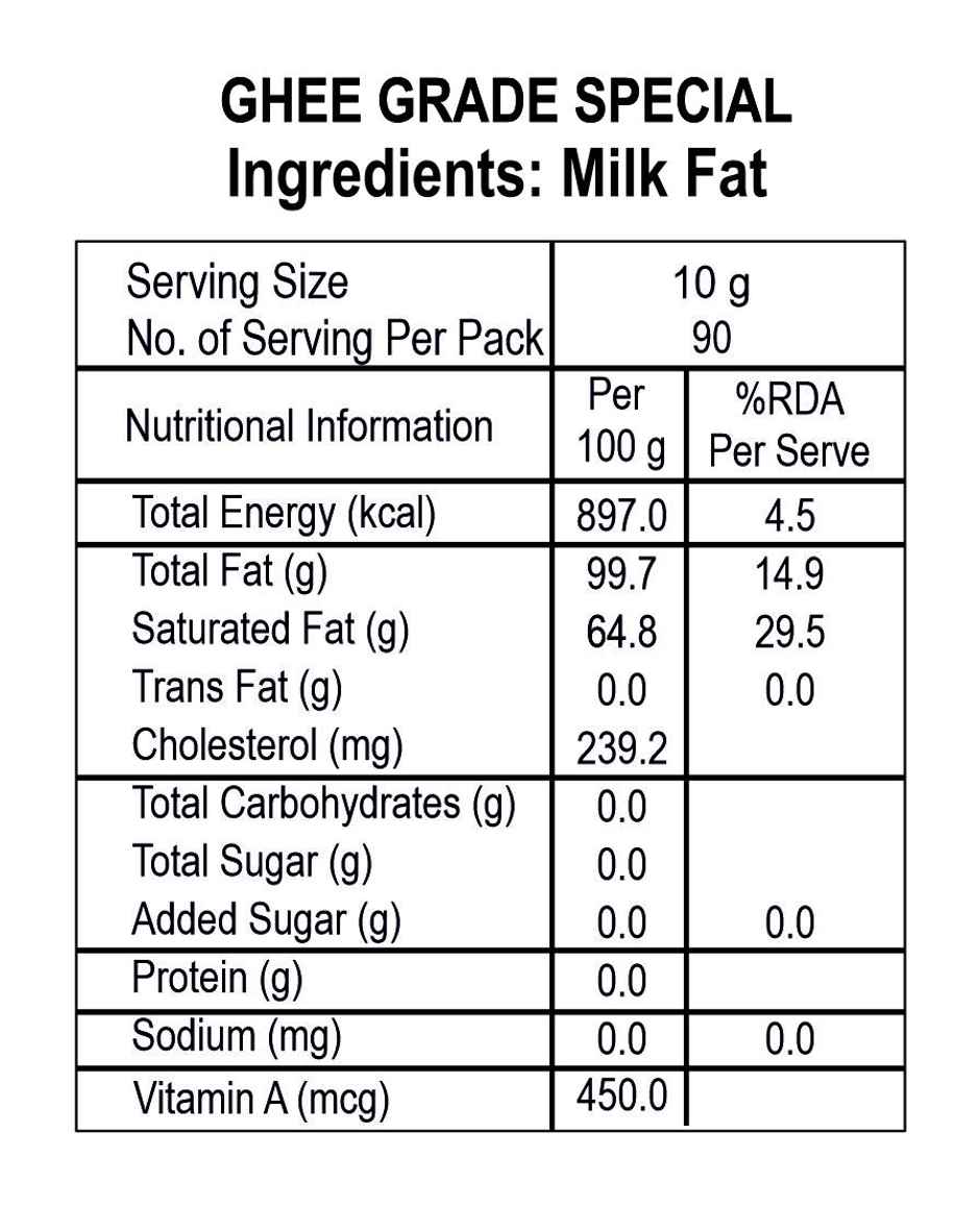 Verka Cow Ghee Monocarton | Pure & Authentic