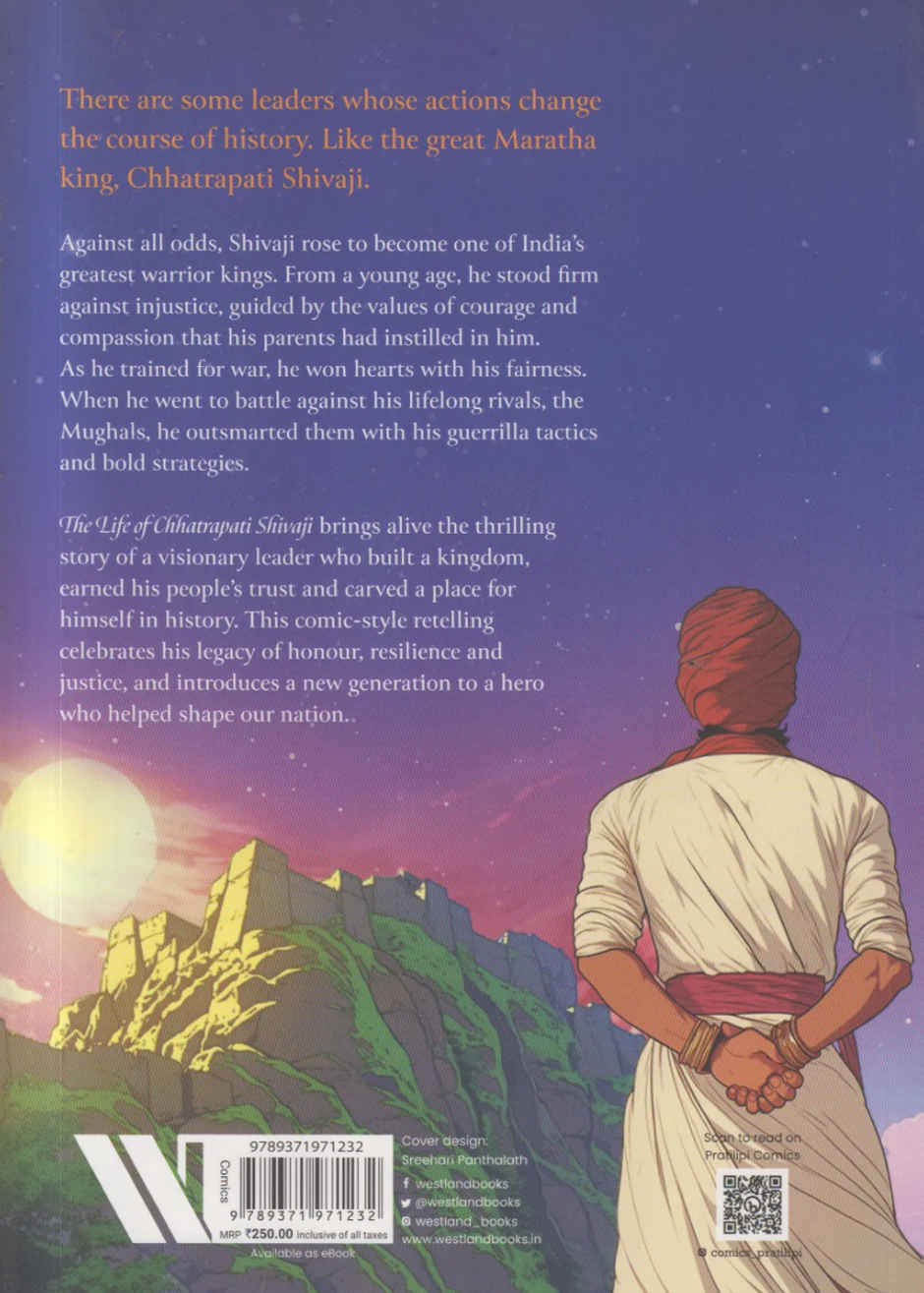 Westland Books The Life of Chatrapati Shivaji Classic indian Stories