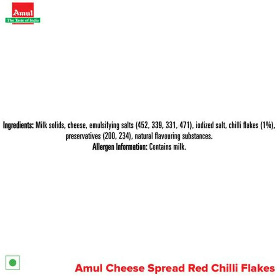 Amul Cheese Spread - Red Chilli Flakes