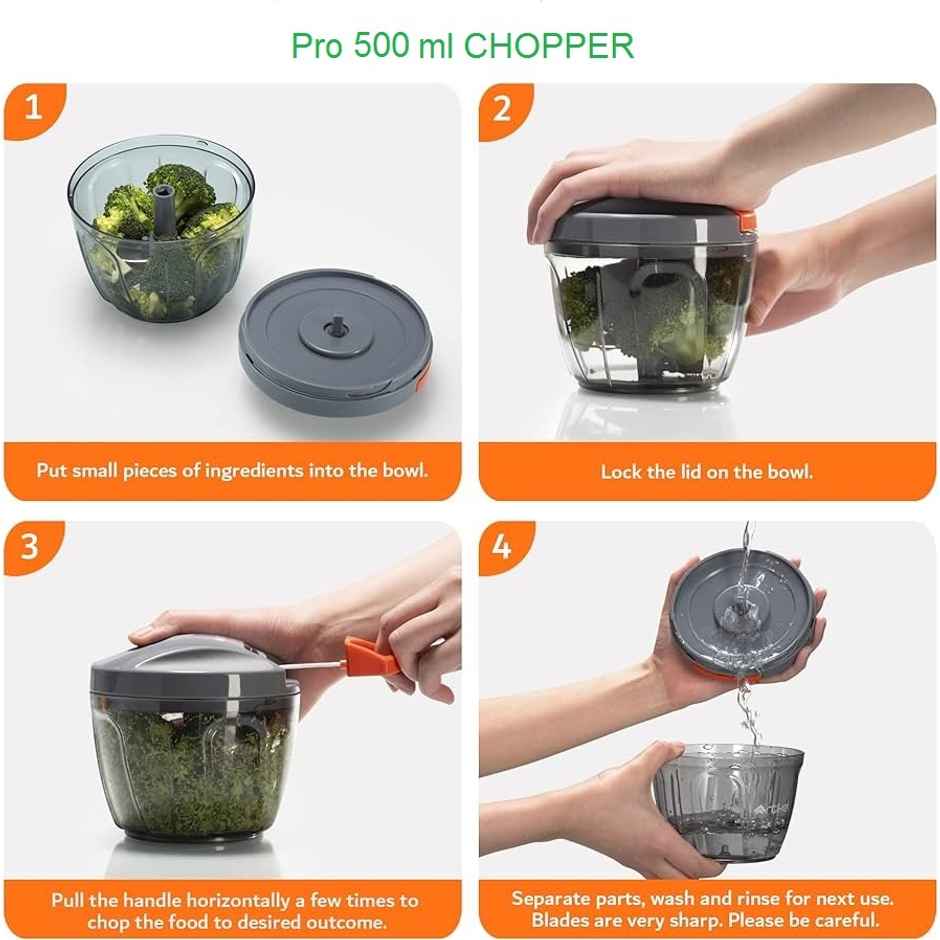 Everest Pro String Chopper 500 ml