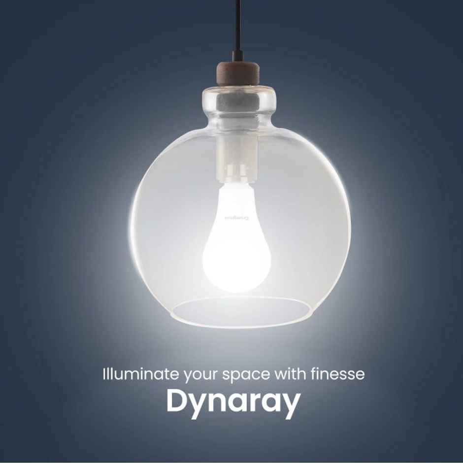 Crompton Dyna Ray 20 Watt Round Led Bulb For Home & Office Cool Day Light 6500K | B22 Base Holder