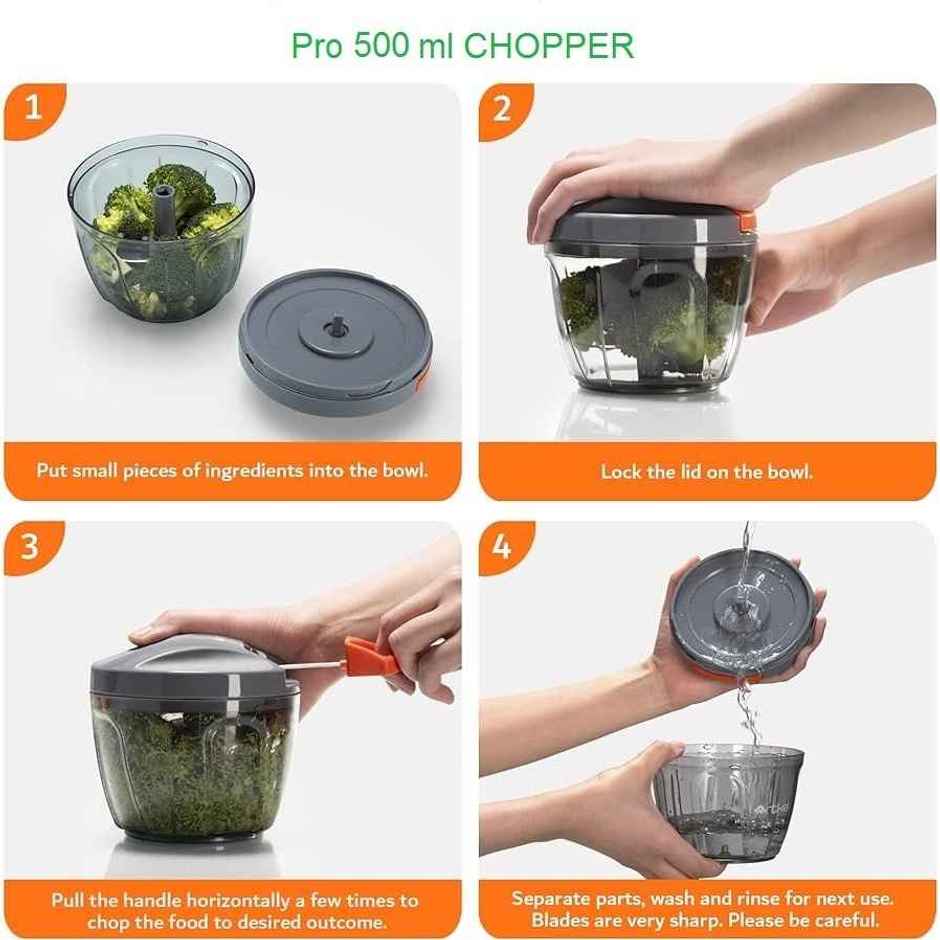 Everest Pro String Chopper 500 ml