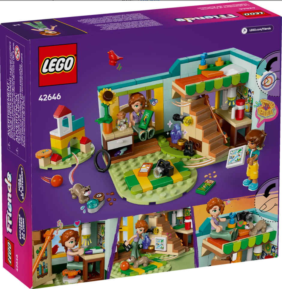 LEGO Friends Autumns Room Pretend Play Toy Building Set 42646 Building Blocks Toys