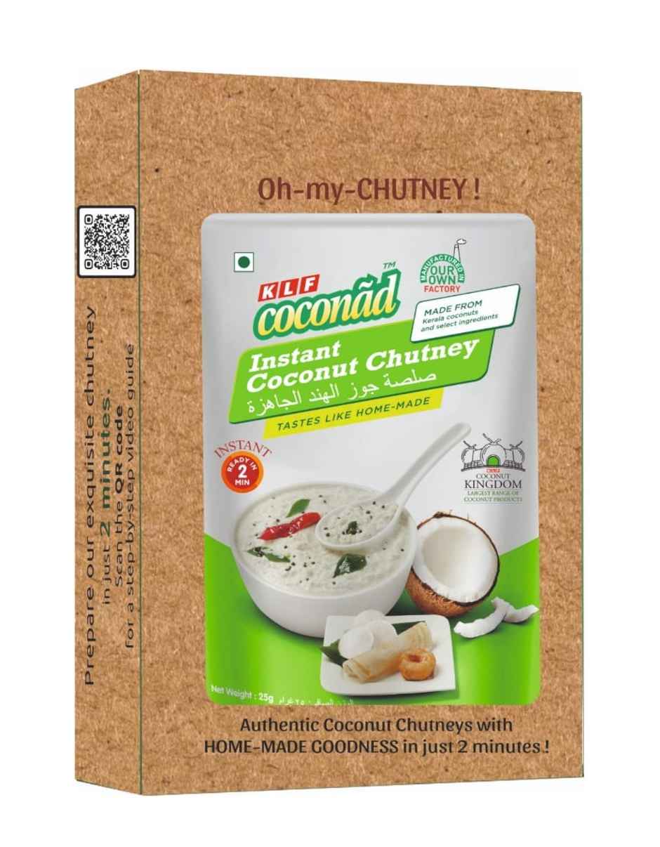 Instant Coconut Chutney | 3 In One Pack