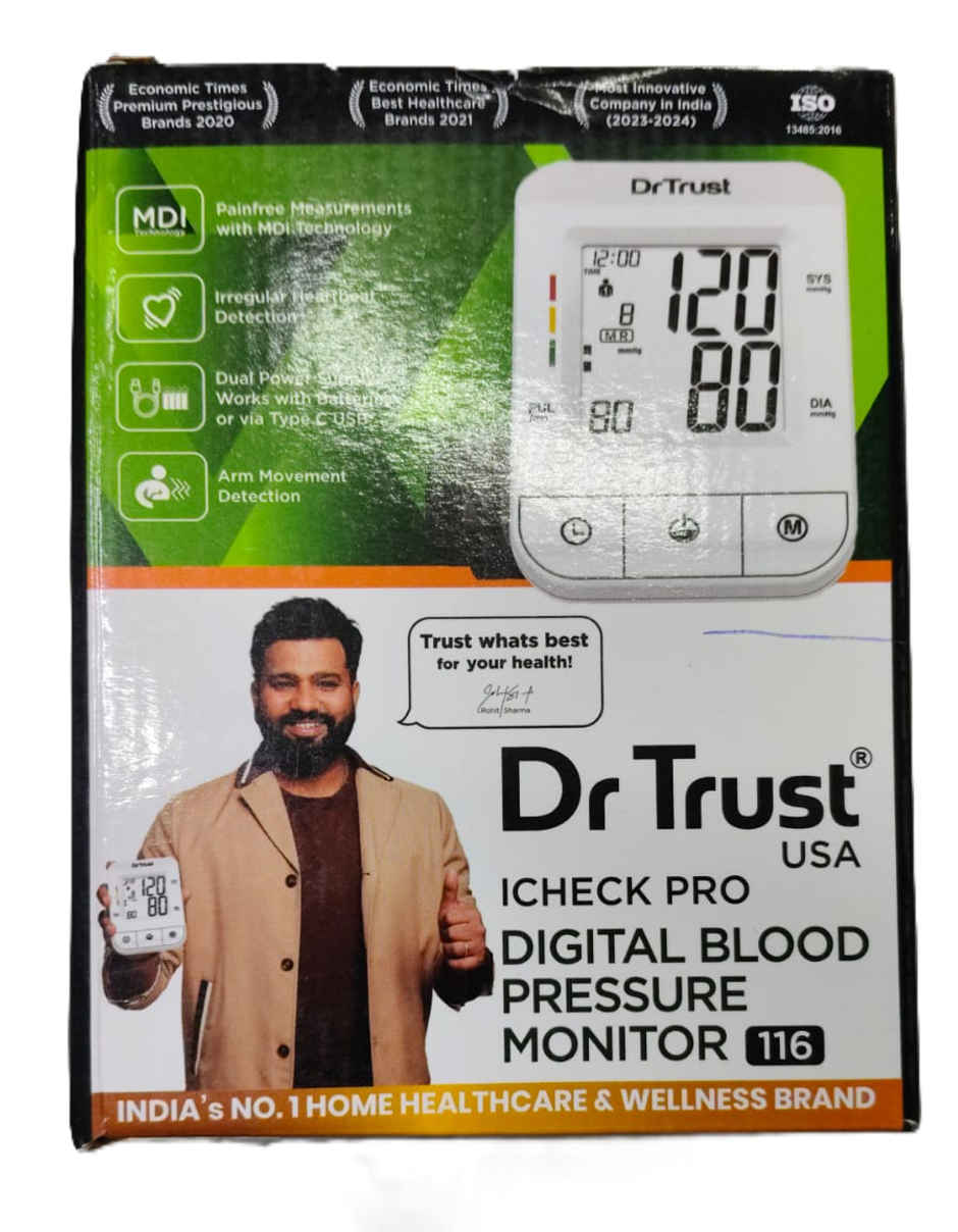 Dr Trust USA ICheck Pro 116 Digital BP Monitor