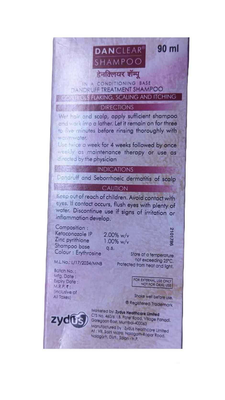 Danclear Shampoo