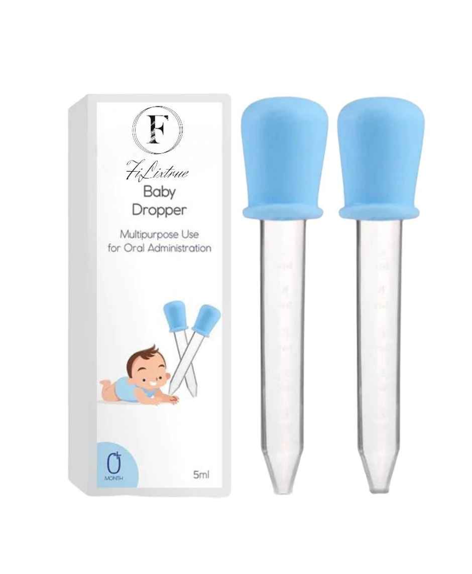 Filixtrue Baby Medicine Dropper 0+Months(Pack Of 2)