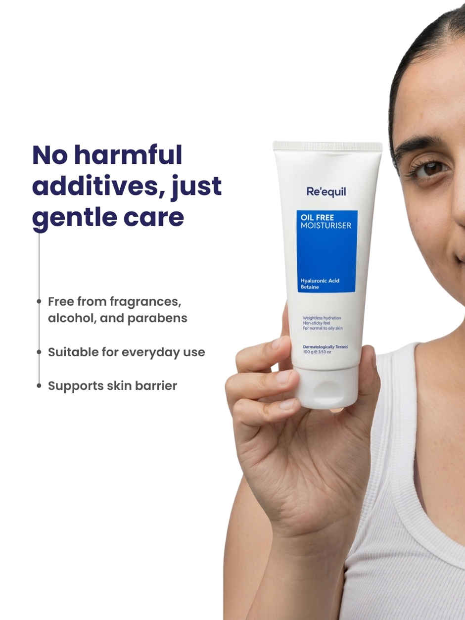 Re'Equil Oil Free Moisturiser For Normal, Oily & Combination Skin