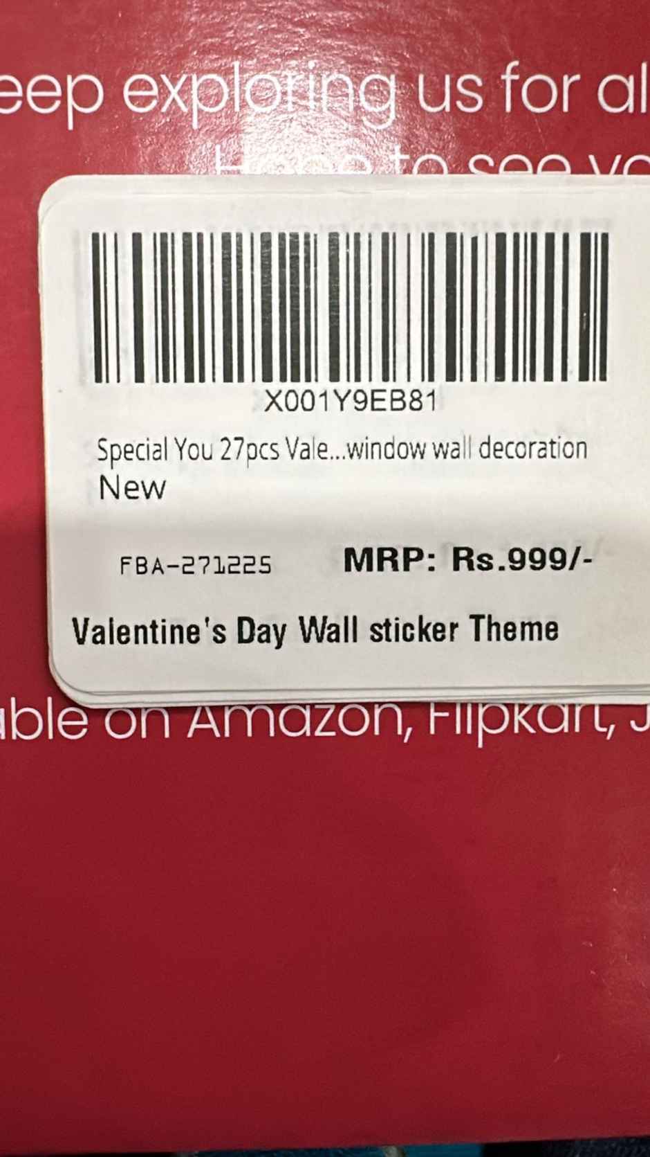 Romantic Wall Stickers | Special You