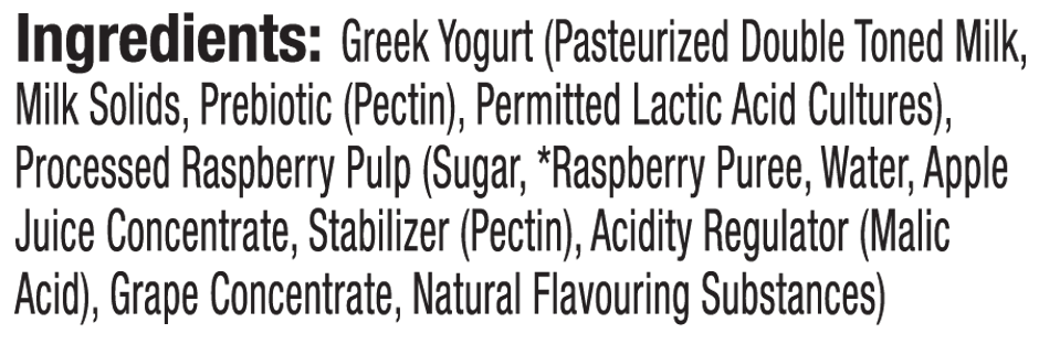 Epigamia Greek Yogurt- Raspberry Combo