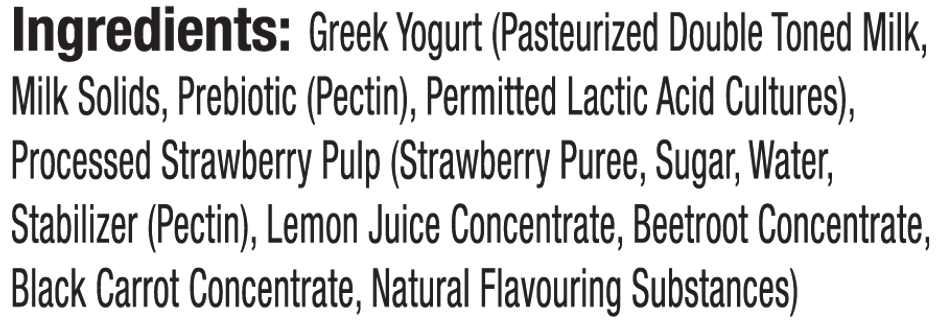Epigamia Greek Yogurt- Strawberry Combo