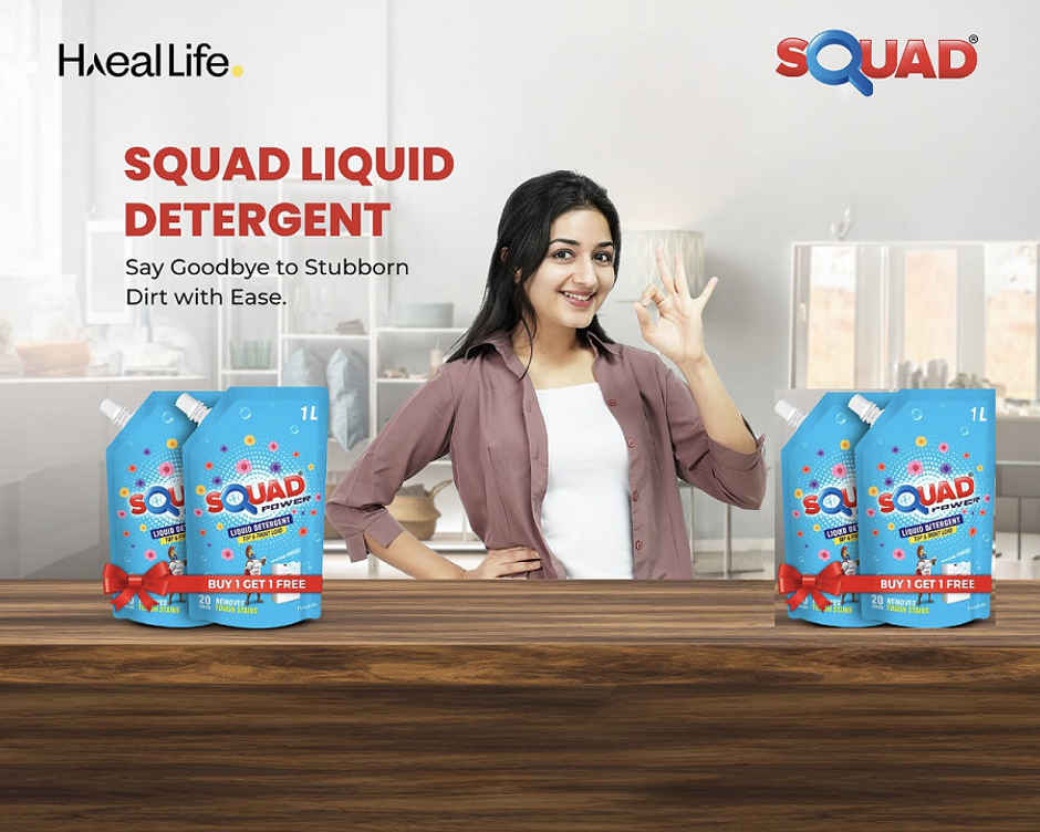 SQUAD Power Liquid Detergent