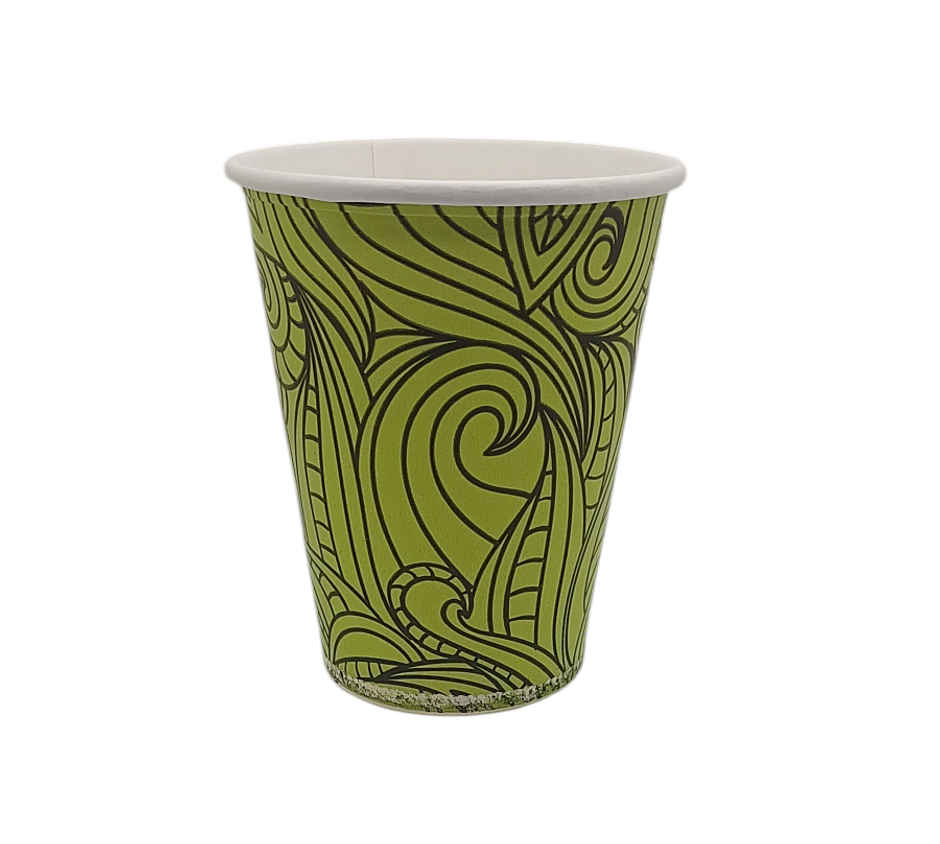 Printed Paper Glass | 250 ml | Pack of 50 | BAY6