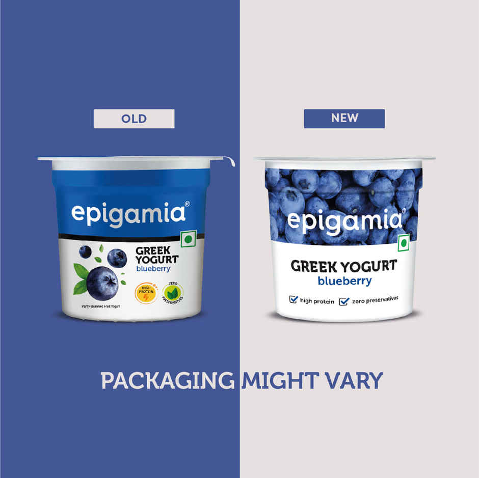 Epigamia Greek Yogurt Blueberry Combo