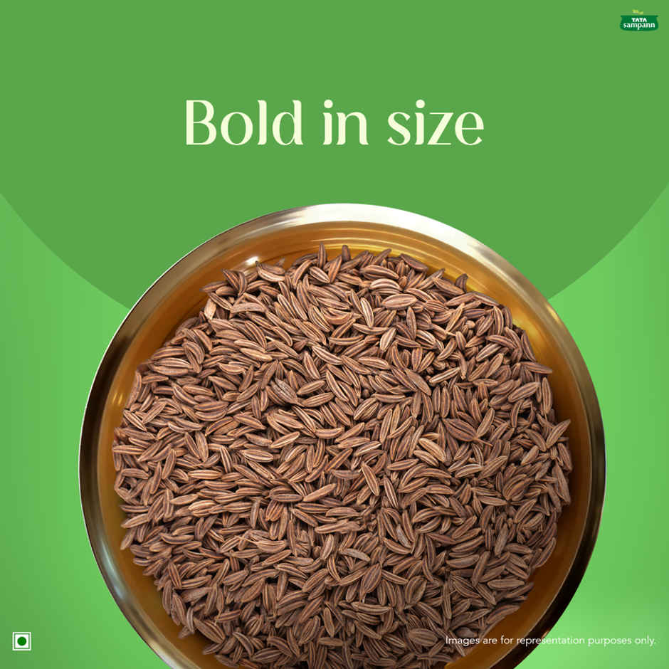 Tata Sampann Cumin Seed (Jeera) | Whole Spices, Natural Oils with Rich Aroma